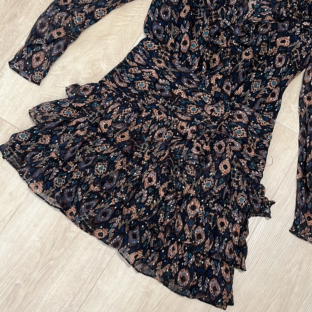 Ulla Johnson Esila ruffled mini dress, SIZE 8 NEW.  0181 - Picture 7 of 9